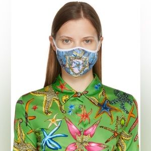 😷 NWT! VERSACE Tresor De La Mer Face Mask